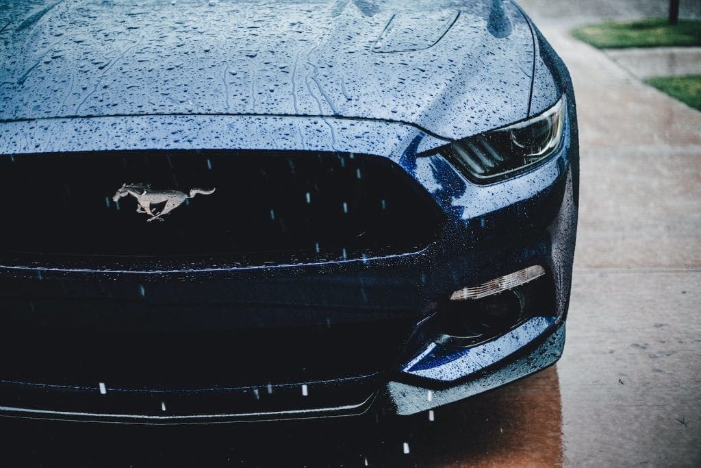 Ford Mustang front end