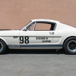 White 1965 Shelby GT350R