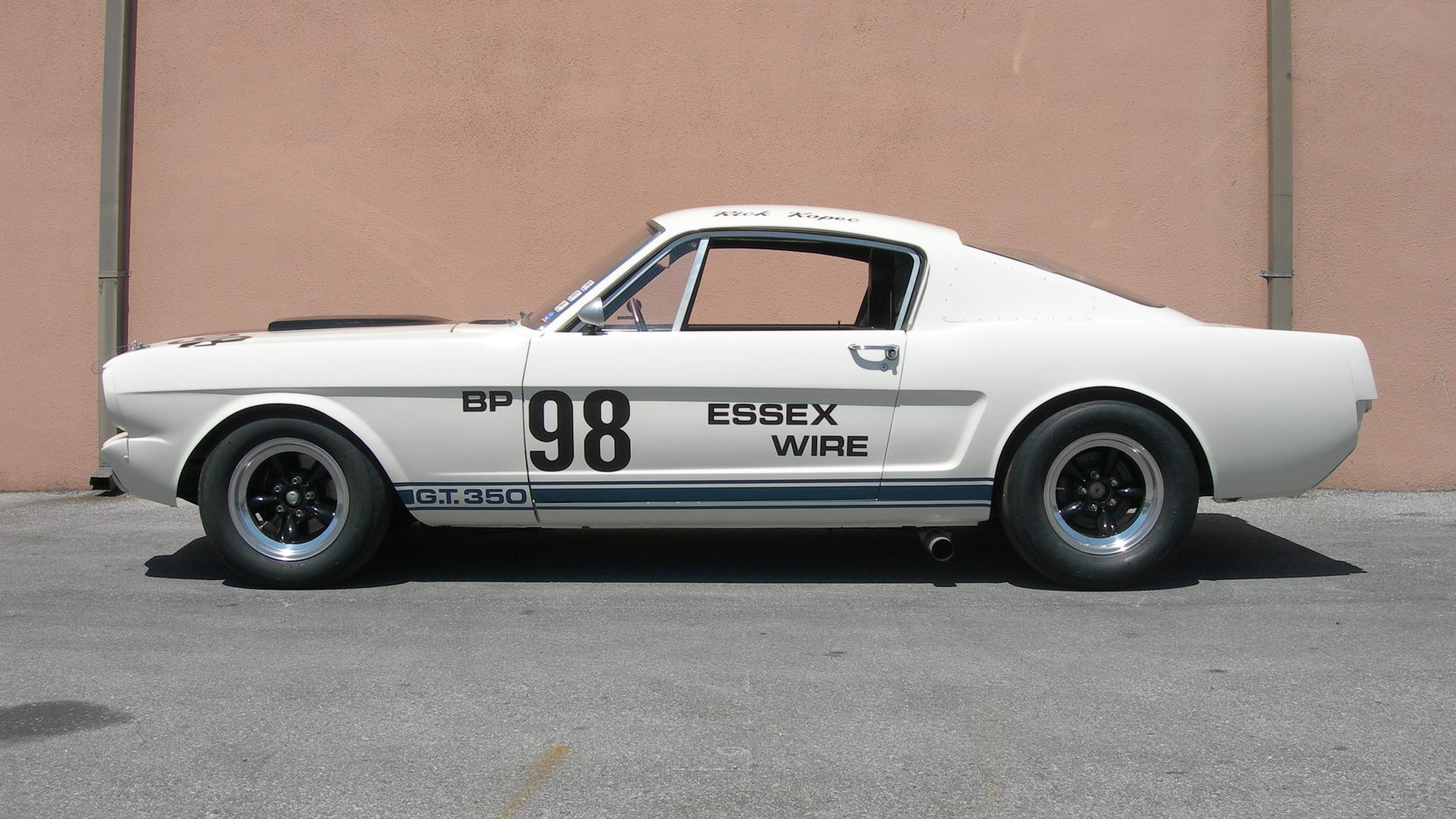 White 1965 Shelby GT350R