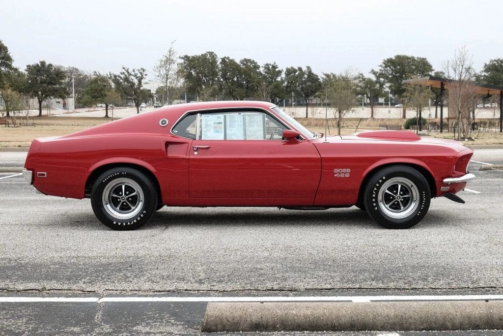 1969 Ford Mustang Boss 429 side