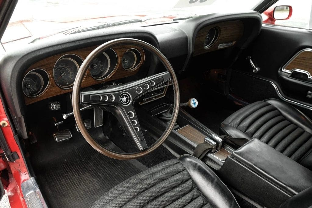 1969 Ford Mustang Boss 429 interior