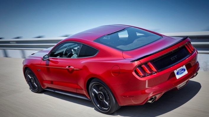 Red 2021 Ford Mustang GT
