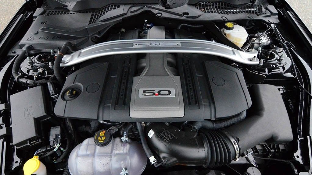 2021 Mustang GT 5.0 engine