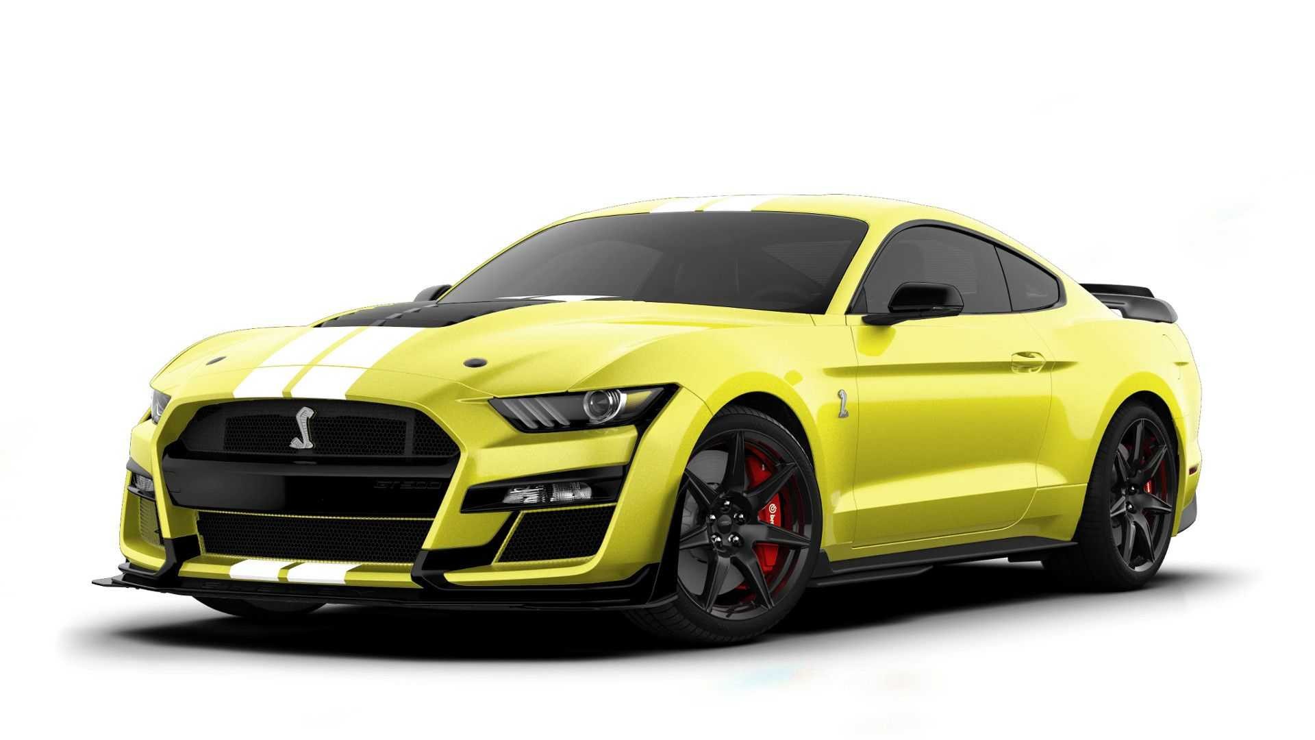 2021 Ford Mustang GT500 Grabber Yellow