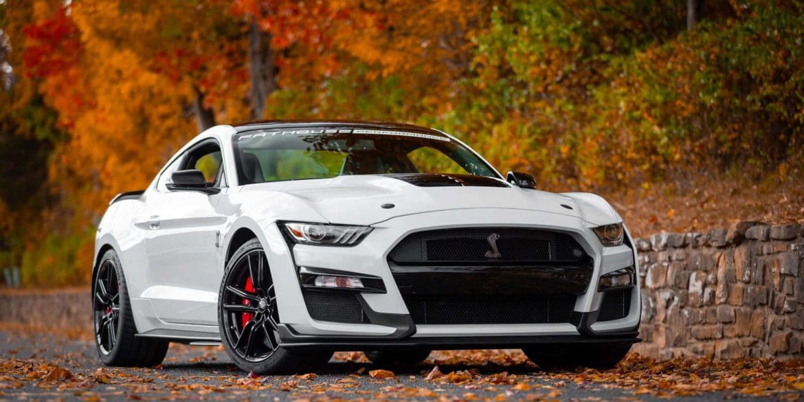 Oxford White 2021 Ford Mustang Shelby GT500