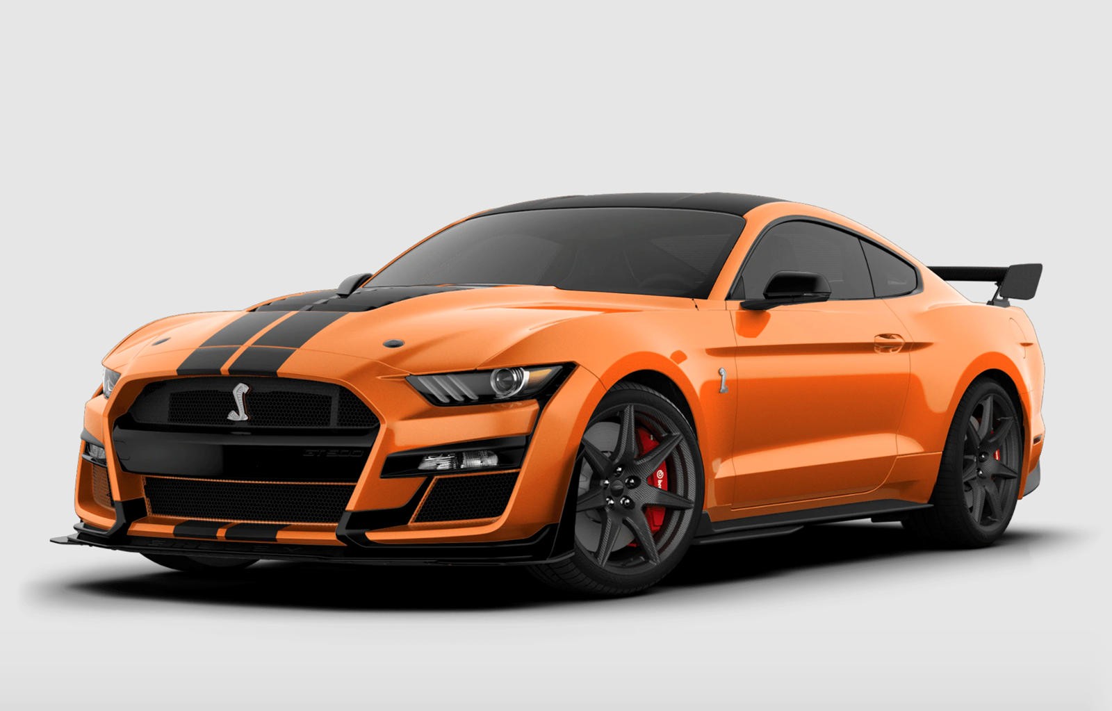 2021 Ford Mustang Shelby GT500 Twister Orange