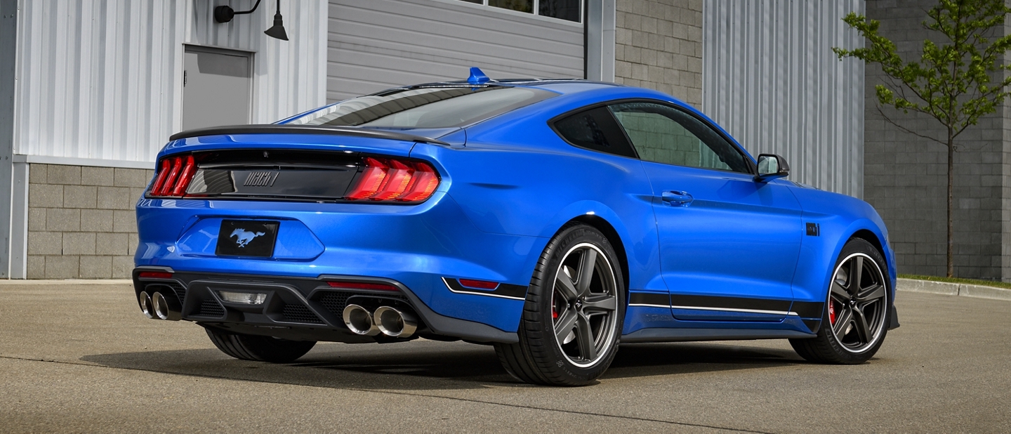 2021 Ford Mustang California Special in Antimatter Blue