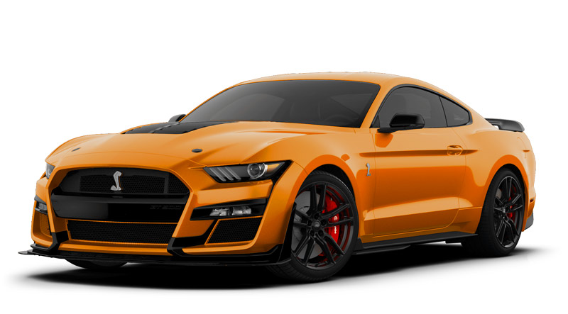 2022 Cyber Orange Metallic Mustang