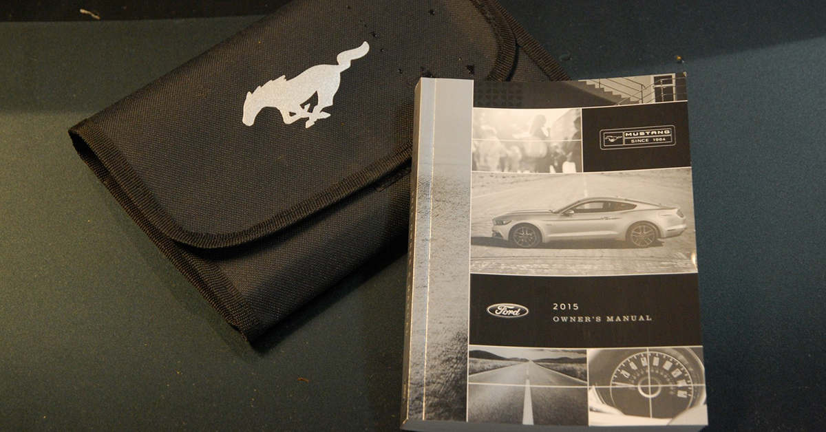 Ford Mustang owner's manual