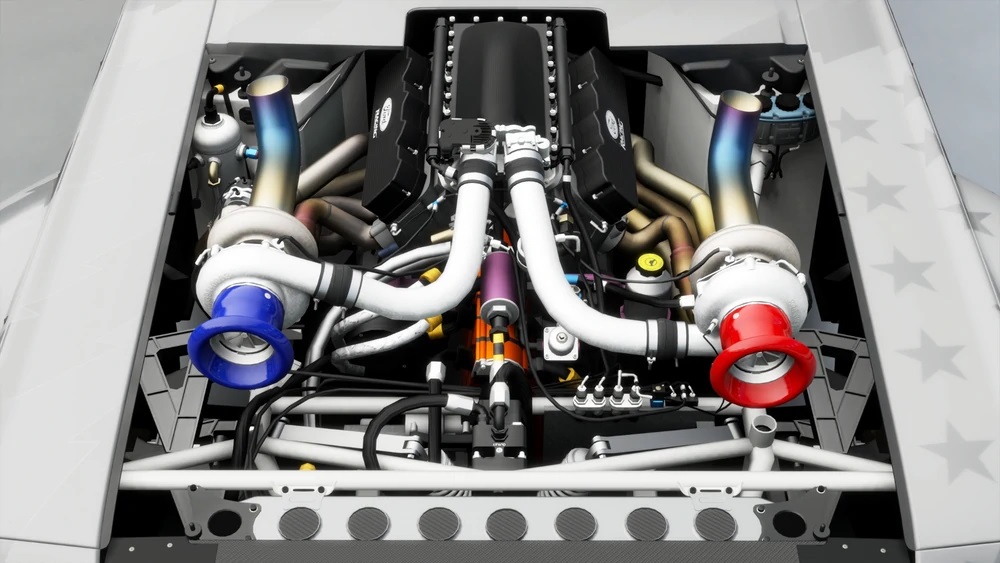 Engine for Ford Mustang Hoonicorn V2 in Forza Horizon 3
