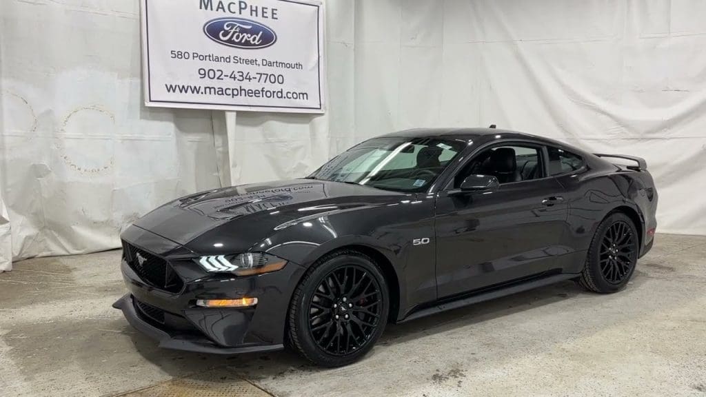 Carbonized Gray 2022 Ford Mustang