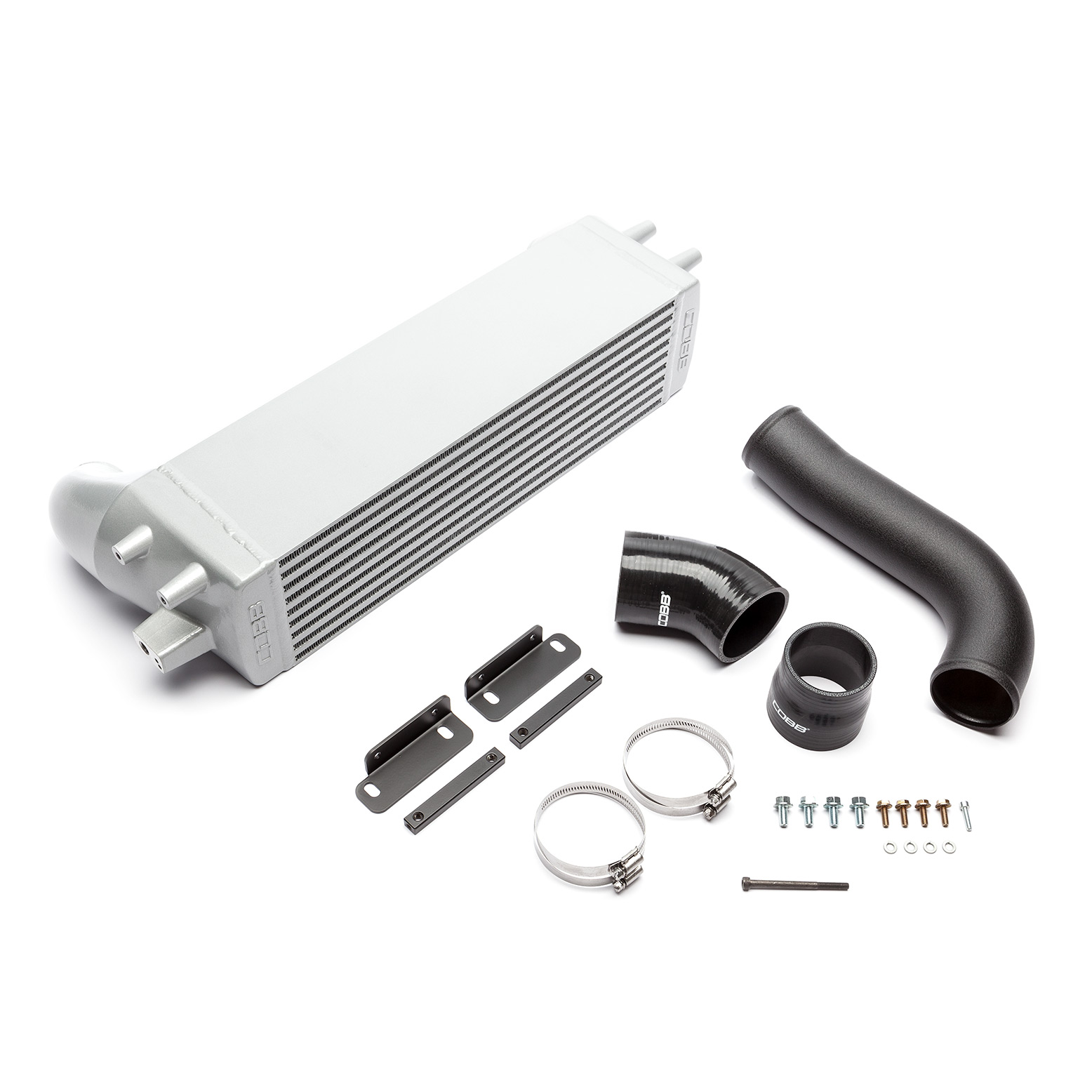 COBB Sport Mustang Front Intercooler Kit with Charge Pipe replacements