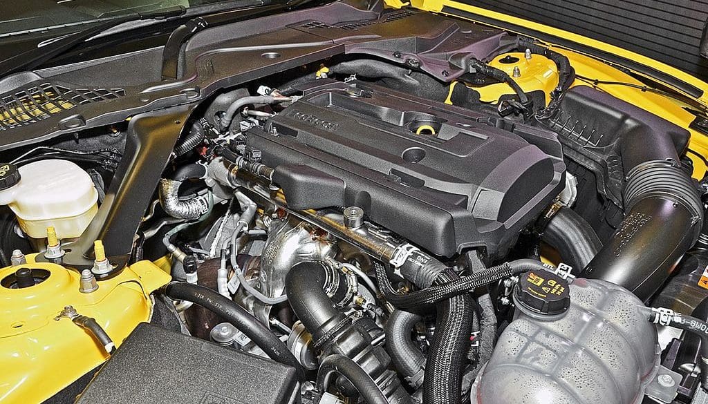 2015 Mustang EcoBoost engine