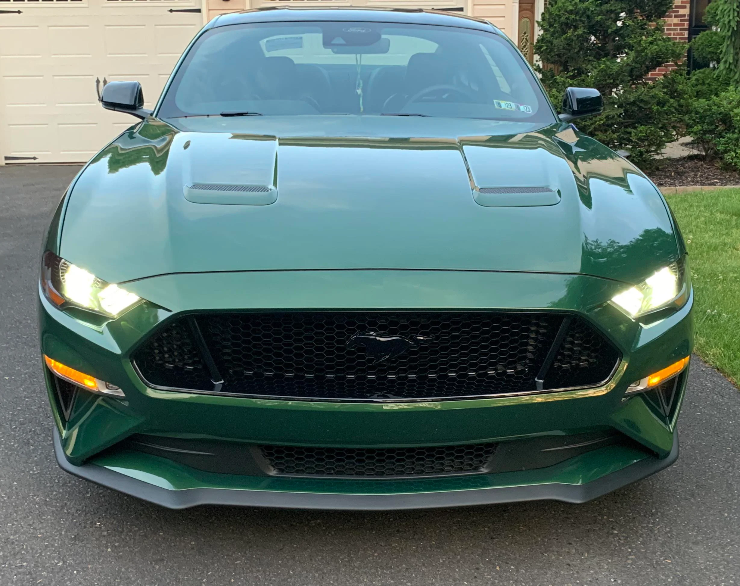 Eruption Green 2022 Ford Mustang