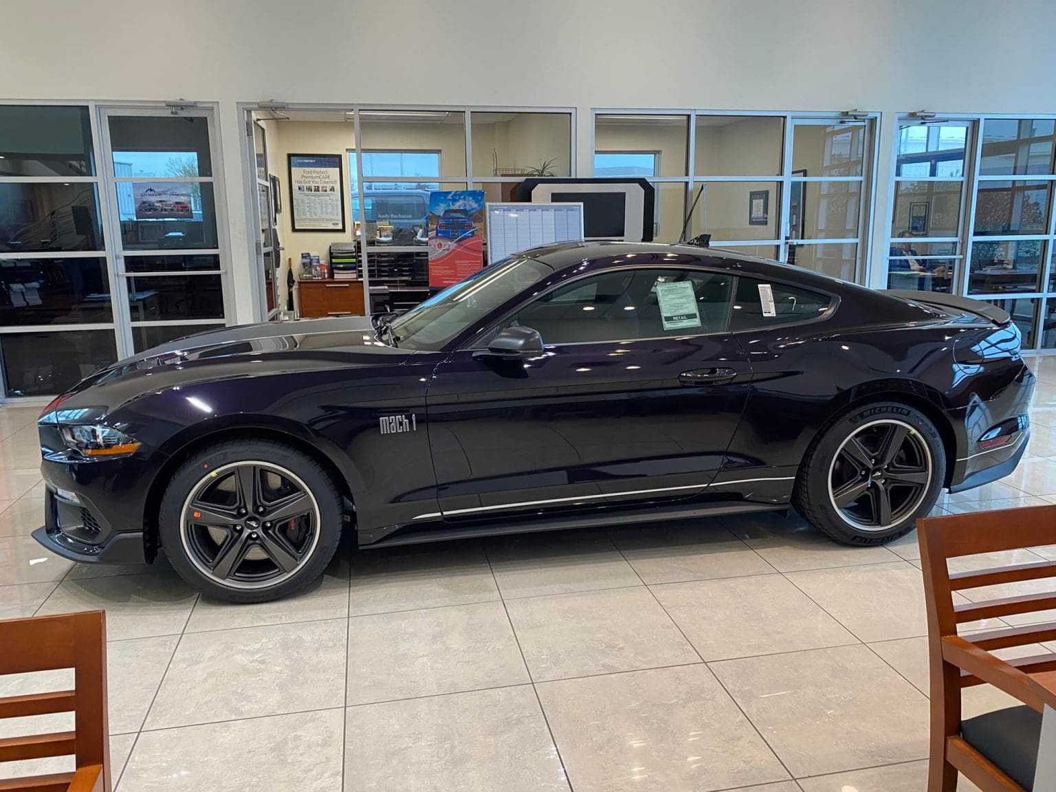 Mischievous Purple 2022 Ford Mustang