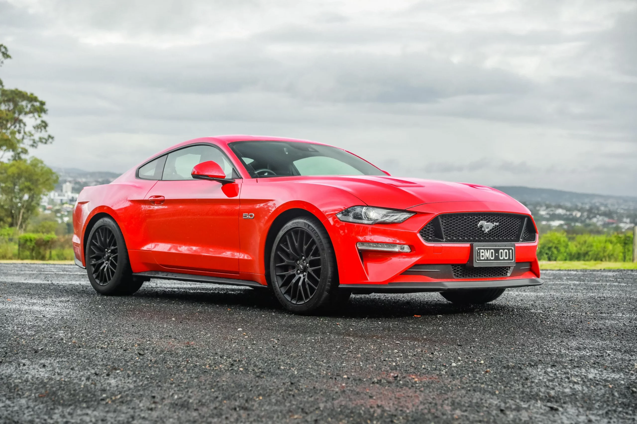 Rapid Red 2022 Ford Mustang