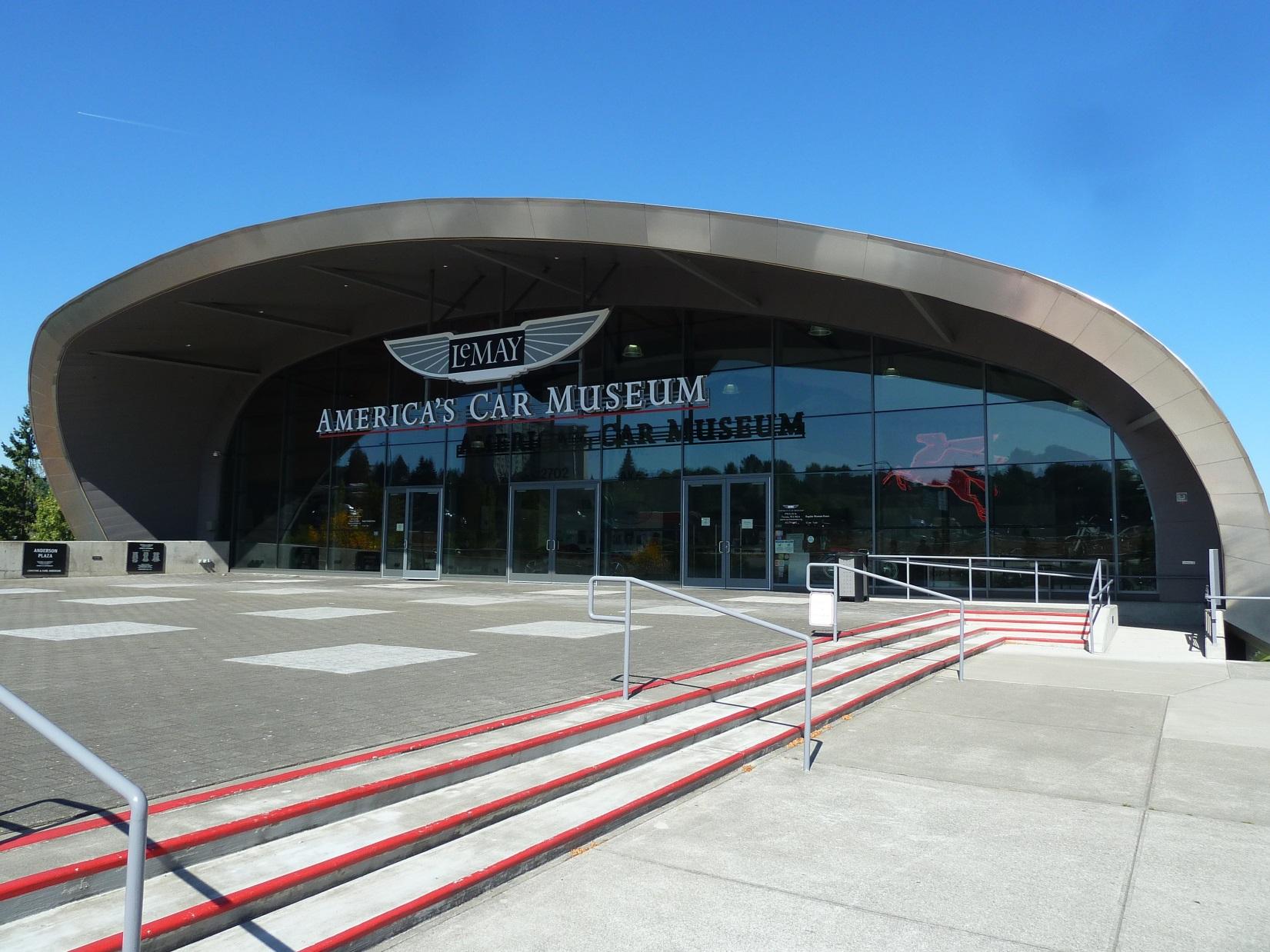 Front of America's Car Museum