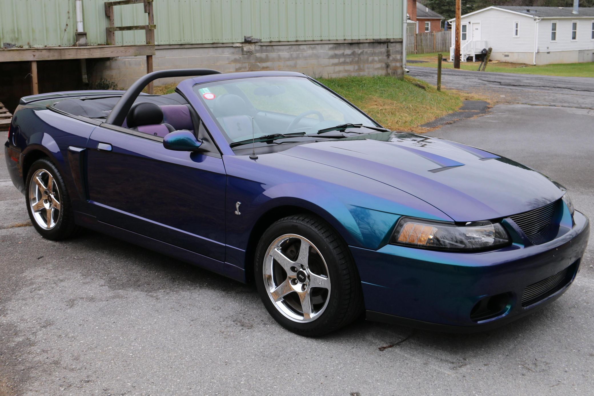2004 Ford Mustang SVT Cobra Convertible On Offer At Cars & Bids