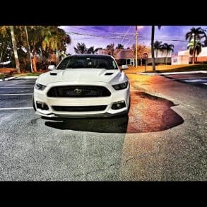 2016 Ford Mustang GT Doing Donuts