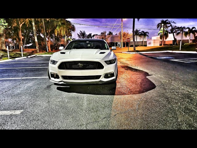 2016 Ford Mustang GT Doing Donuts