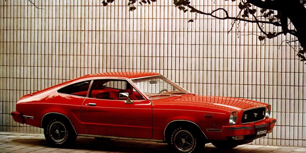 1974 Red Ford Mustang II