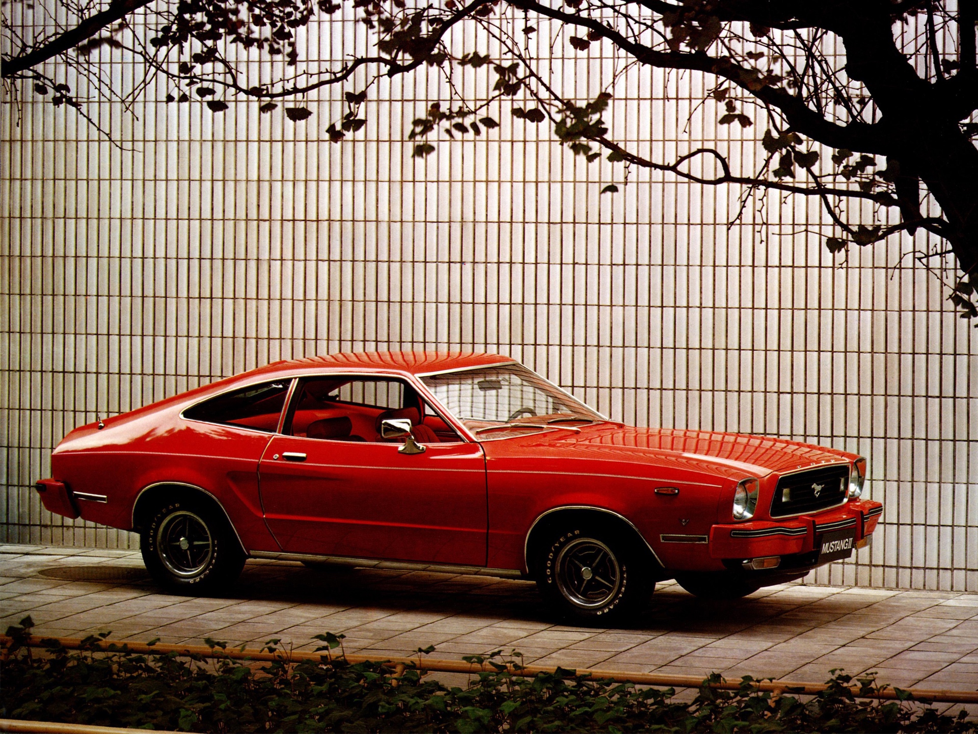 1974 Red Ford Mustang II