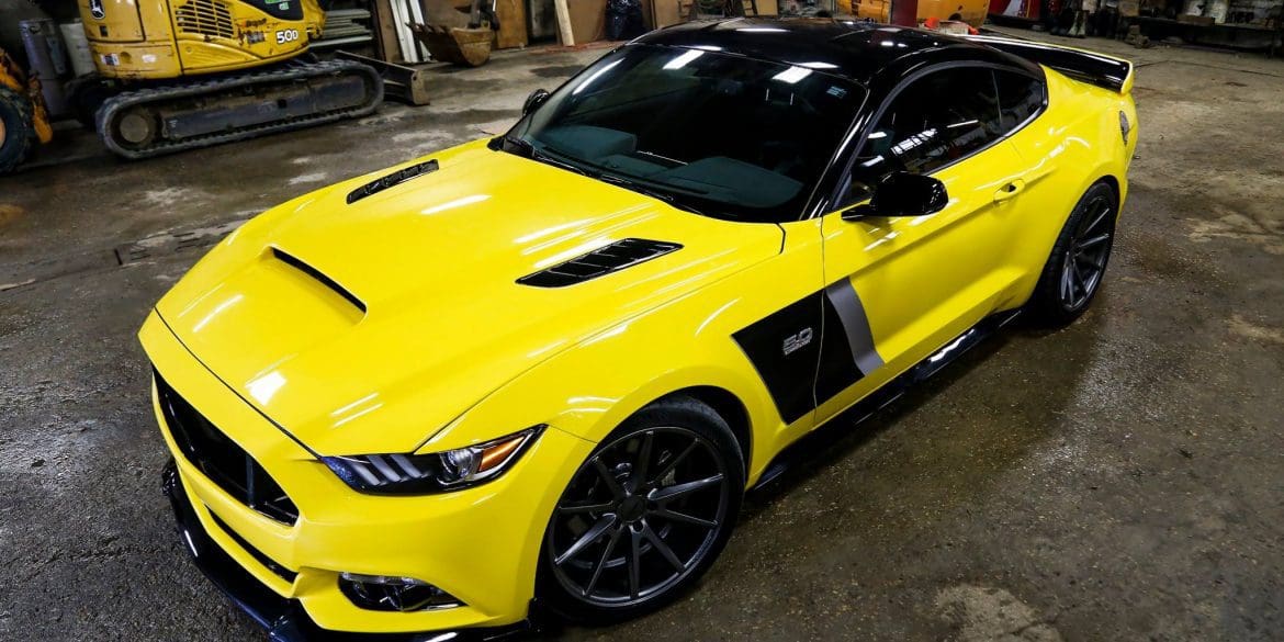 Sleek Custom-Built 2017 Mustang