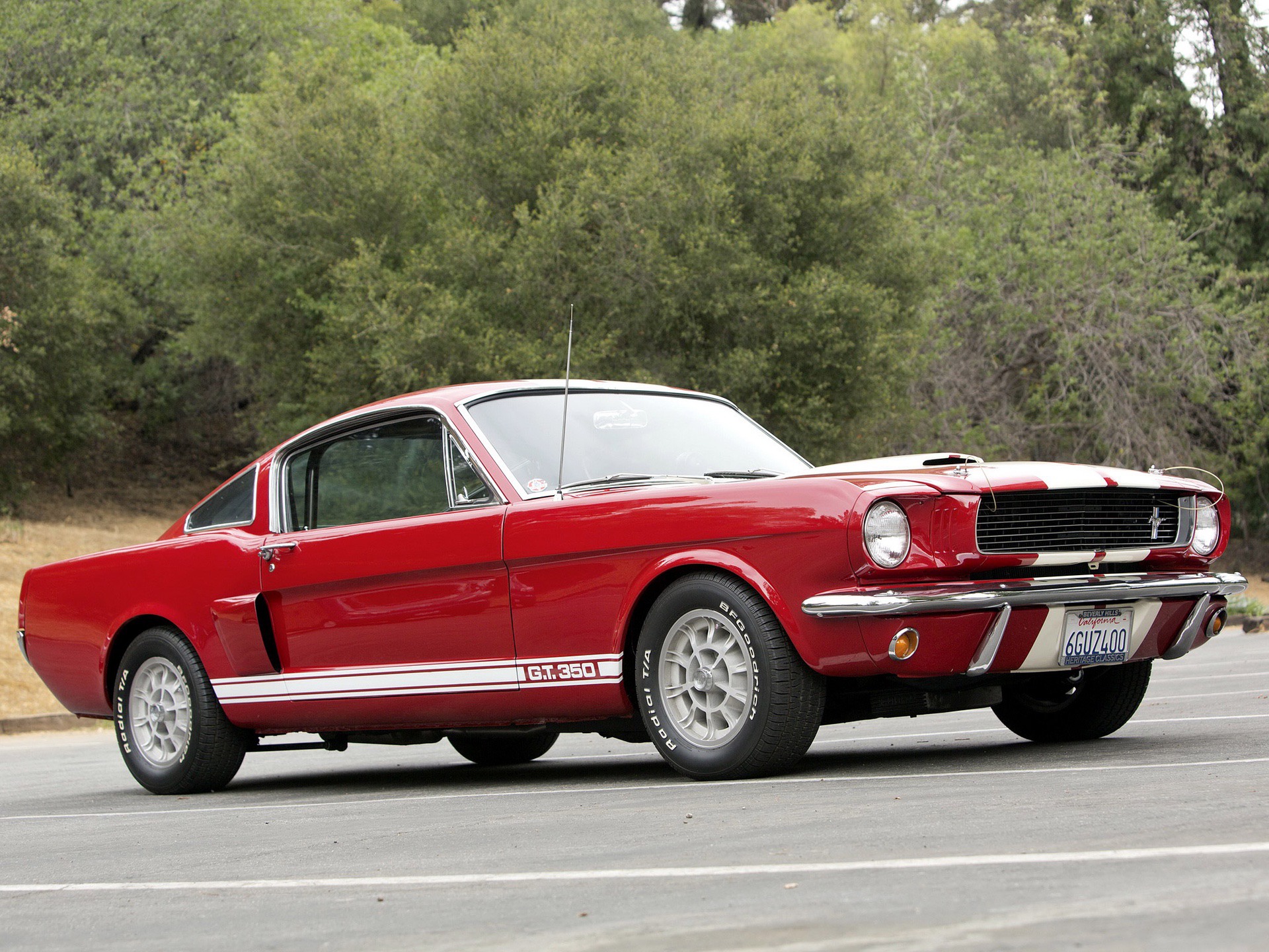 1966 Red Shelby GT350