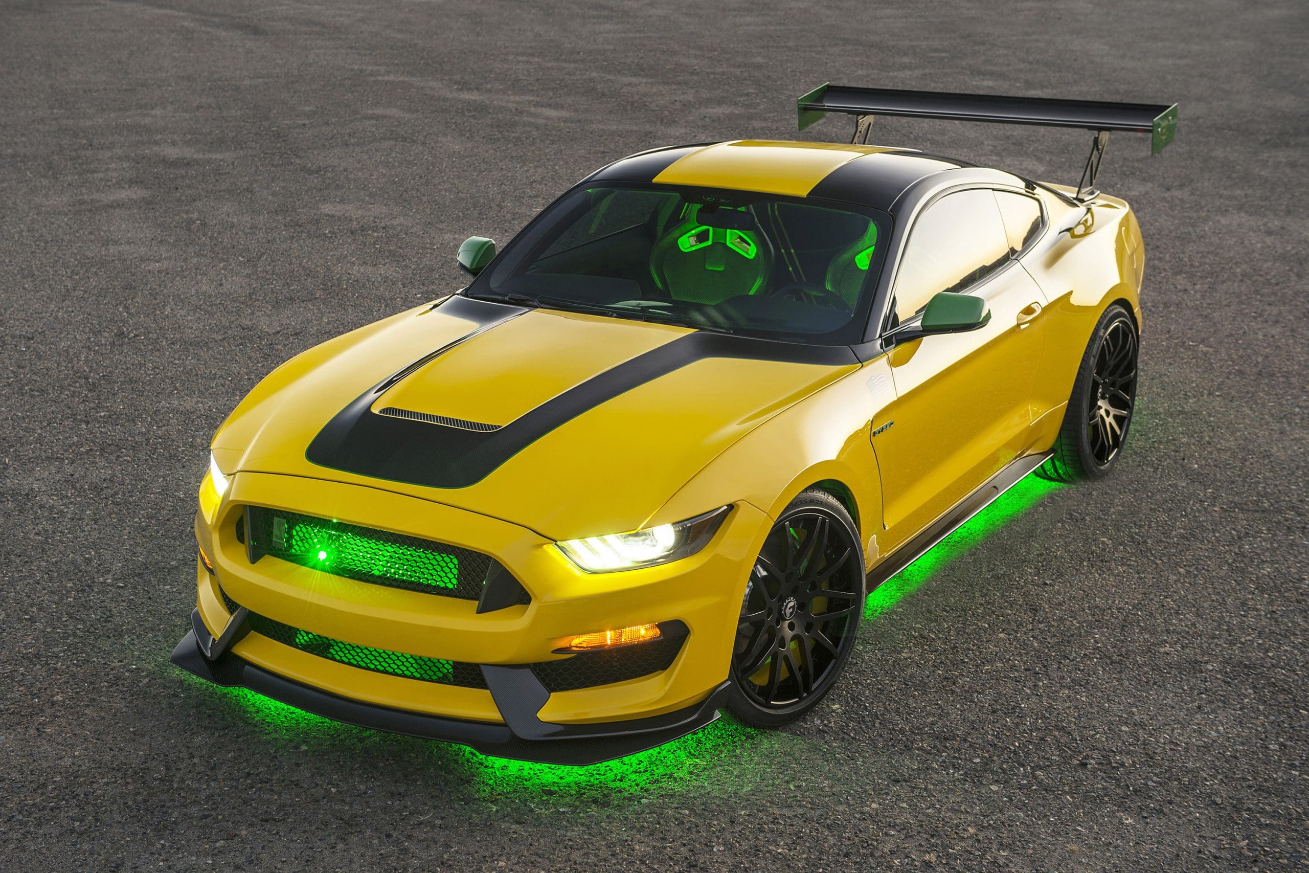 2016 Ford Shelby Mustang GT350 ‘Ole Yeller’ High Quality Wallpaper