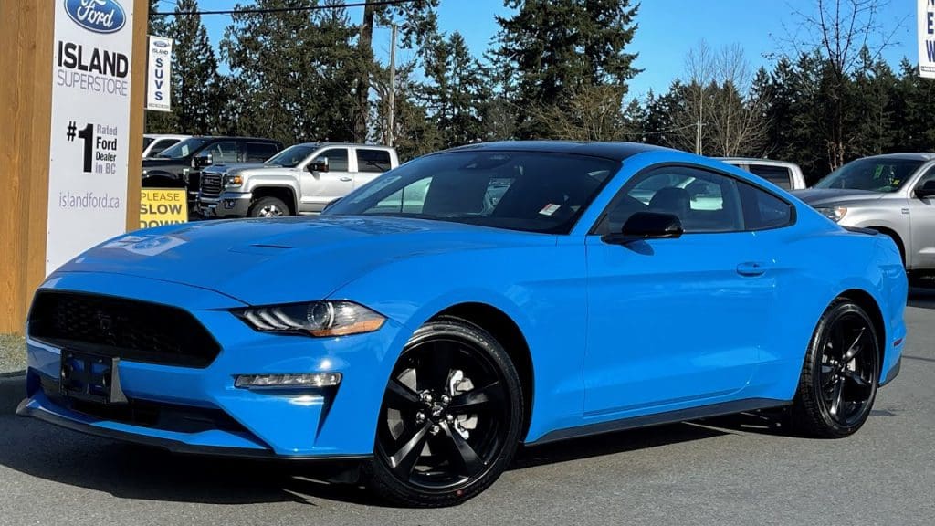 Grabber Blue 2022 Ford Mustang