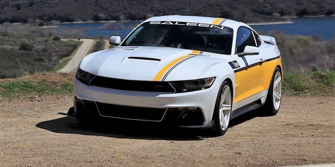 A 730 HP Saleen Mustang Goes Against A Lockheed T-33 Shooting Star Jet!