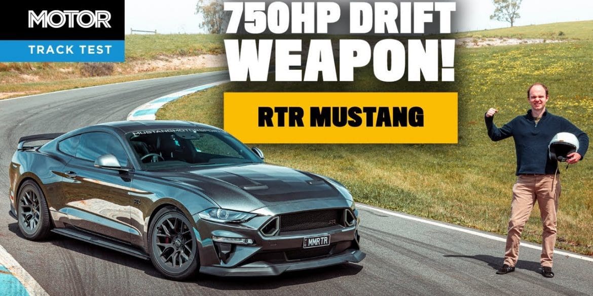 2021 RTR Mustang Showing Its Drifting Prowess