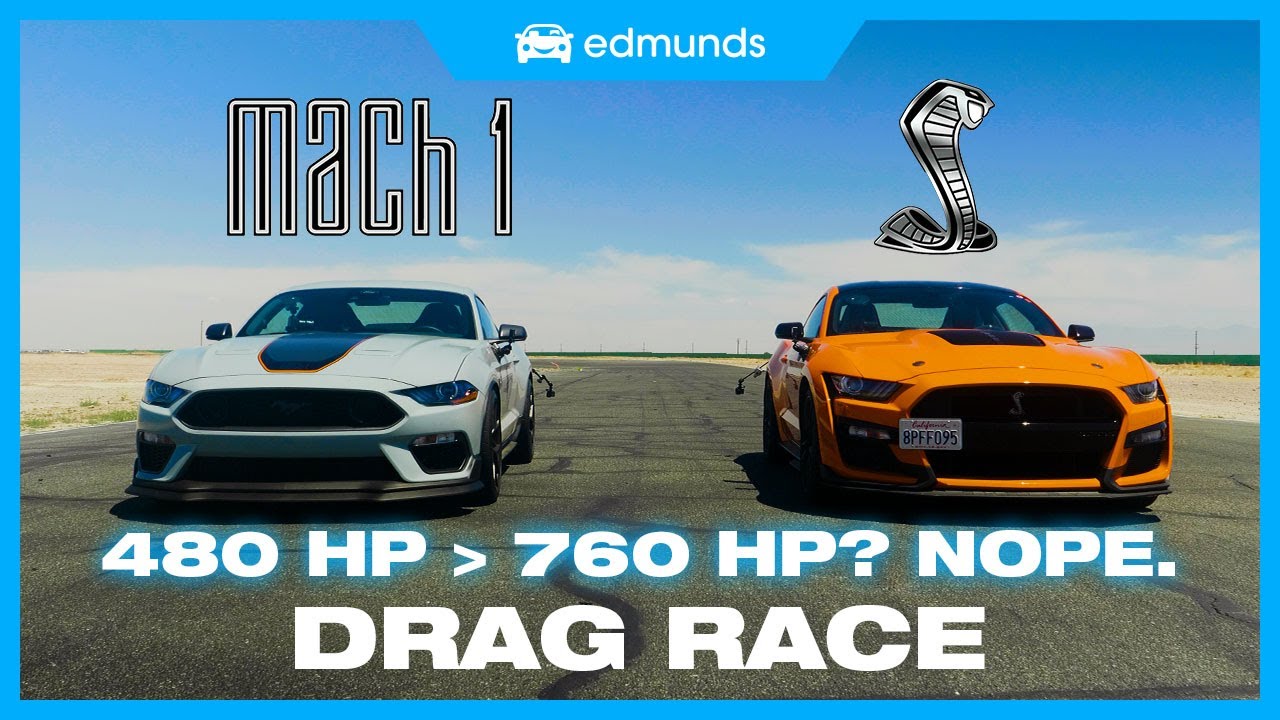 Drag Race Time! Mustang Mach 1 vs Shelby GT500