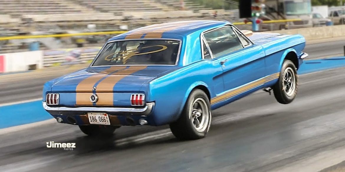 A '66 Mustang Showing Some Real Power!