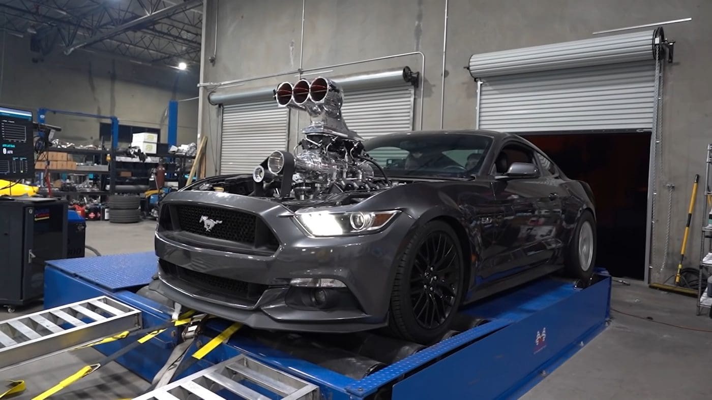 Hear the world’s First Supercharged BIG BLOCK Ford S550 Mustang roar