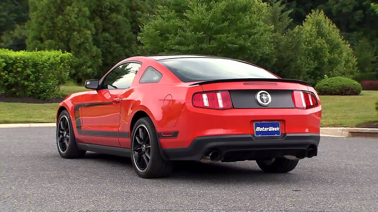 Testing The 2012 Ford Mustang Boss 302 On Public Roads