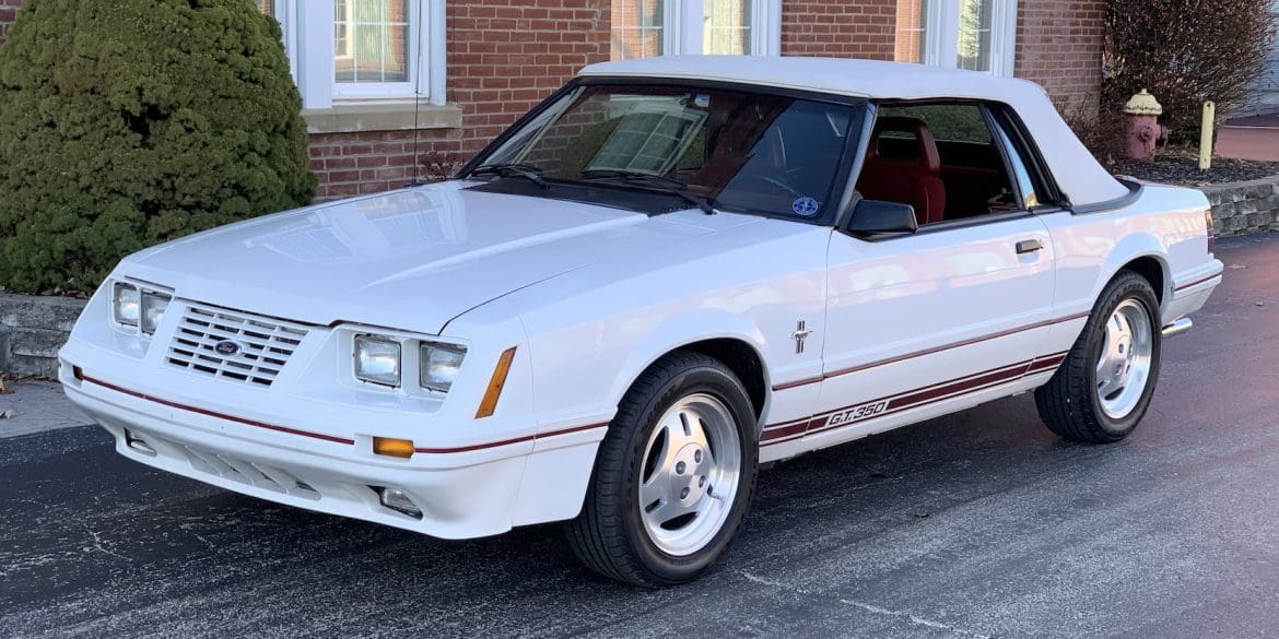 Mustang Of The Day: 1984 Ford Mustang Anniversary GT