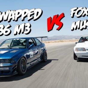1987 Foxbody Mustang LX 5.0 vs 1995 LS-SWAPPED BMW E36 M3