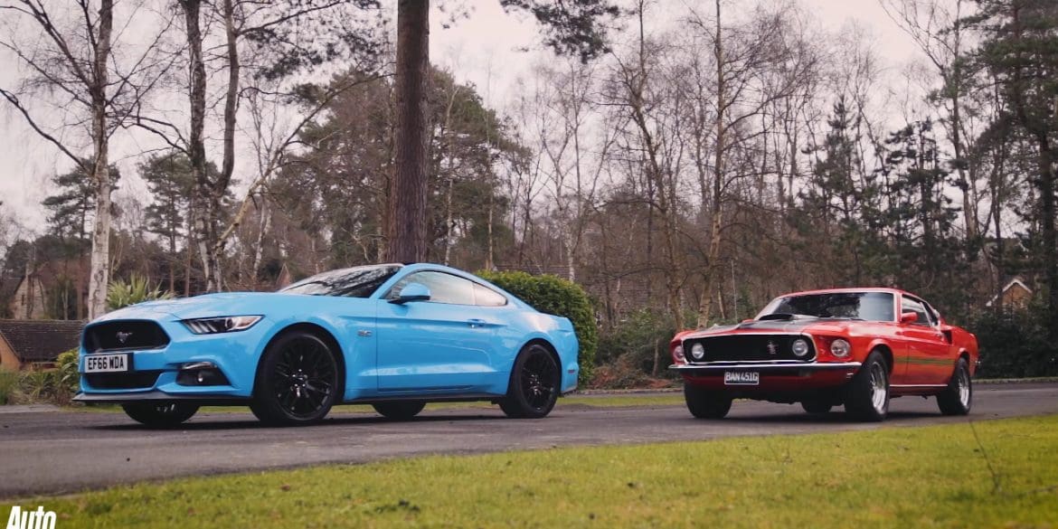 Old or New? 1969 Ford Mustang Mach 1 Or 2017 Mustang GT