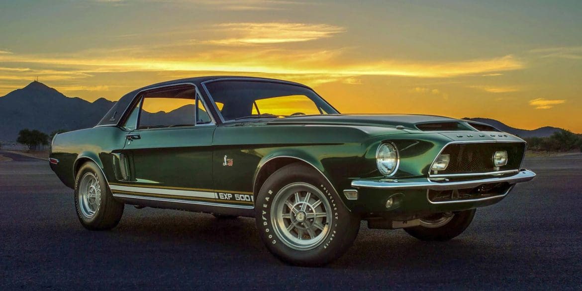 Mustang Of The Day: 1968 Ford Shelby GT500 EXP Prototype (Green Hornet)