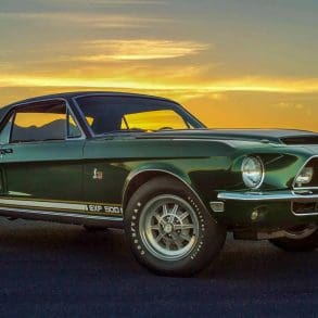 Mustang Of The Day: 1968 Ford Shelby GT500 EXP Prototype (Green Hornet)
