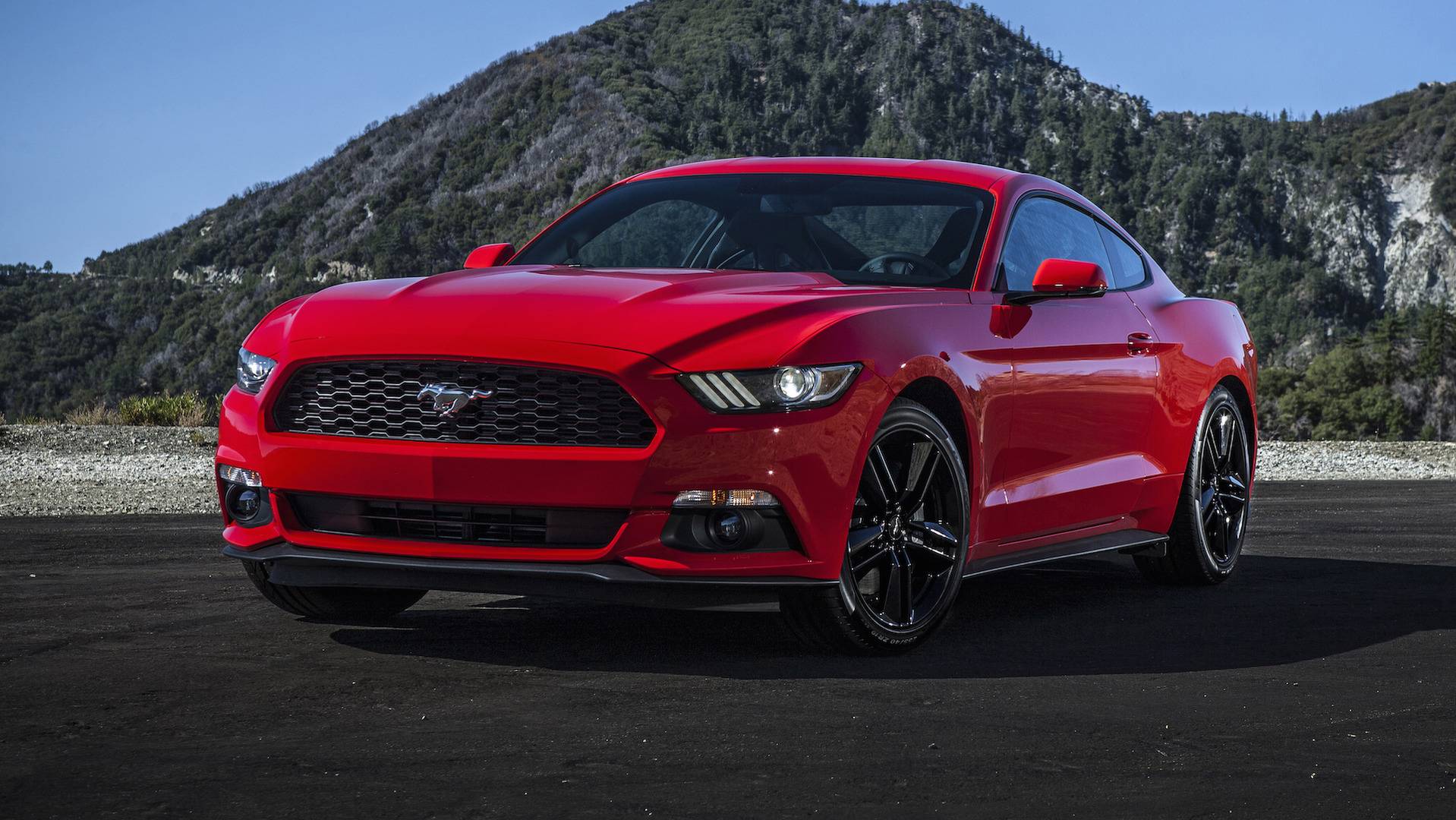 Red 2020 Ford Mustang