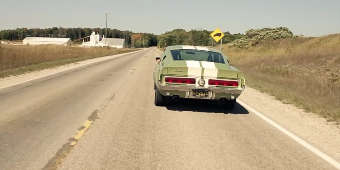 Cruising On A 1967 Shelby Mustang GT500