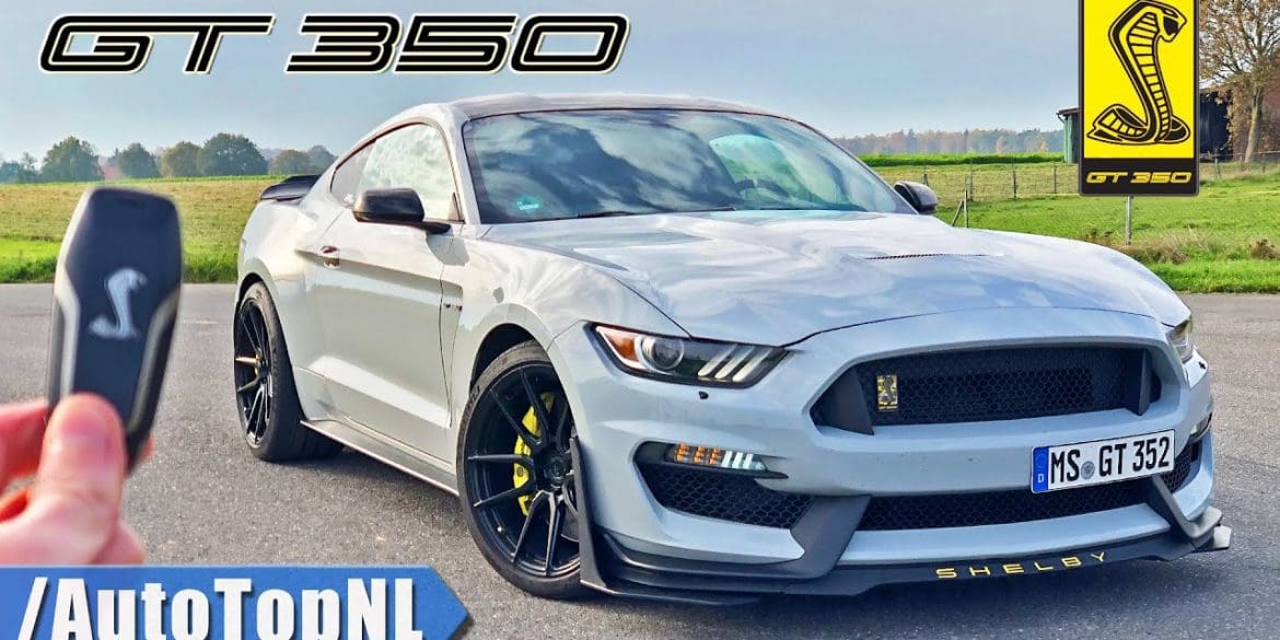 Testing The Ford Mustang Shelby GT350 On Autobahn