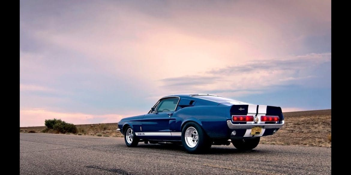 1967 Ford Mustang Shelby GT500 Showing Up On A Track