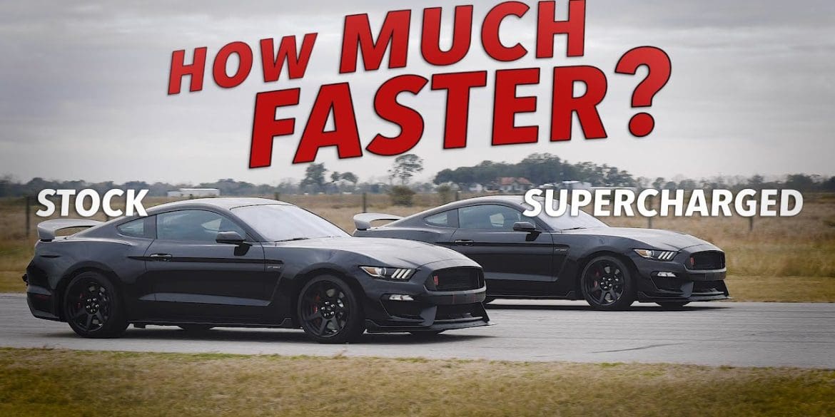 Difference Between A Stock & Supercharged 2019 Ford Mustang GT350R