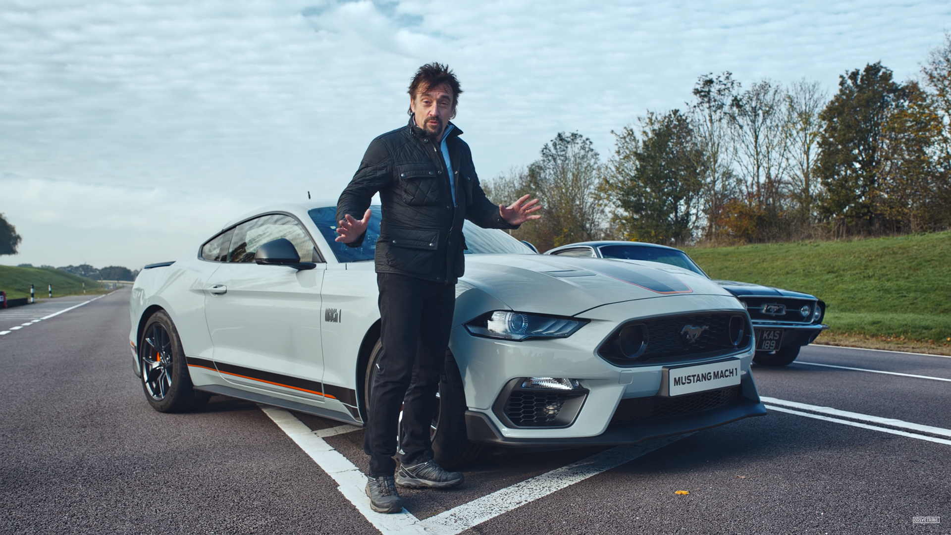 Richard Hammond Test Drives The 2021 Ford Mustang Mach 1