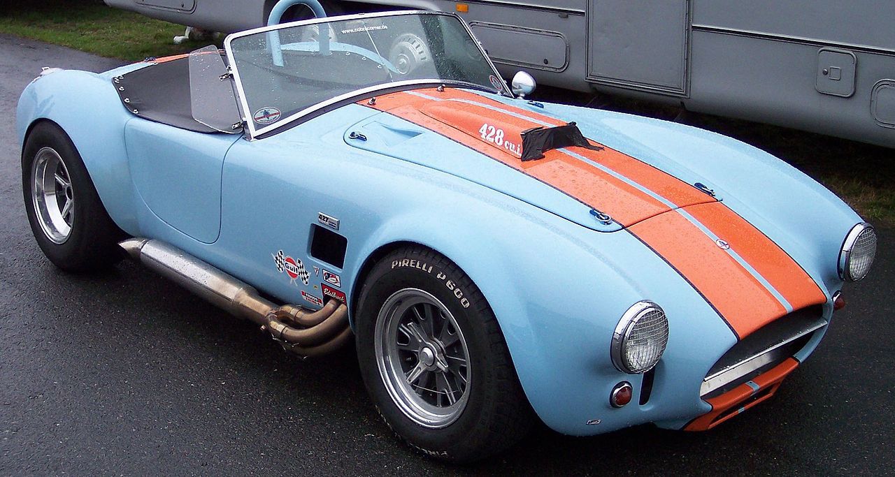 An original 1966 427 Cobra with the slightly enlarged 428 FE engine.