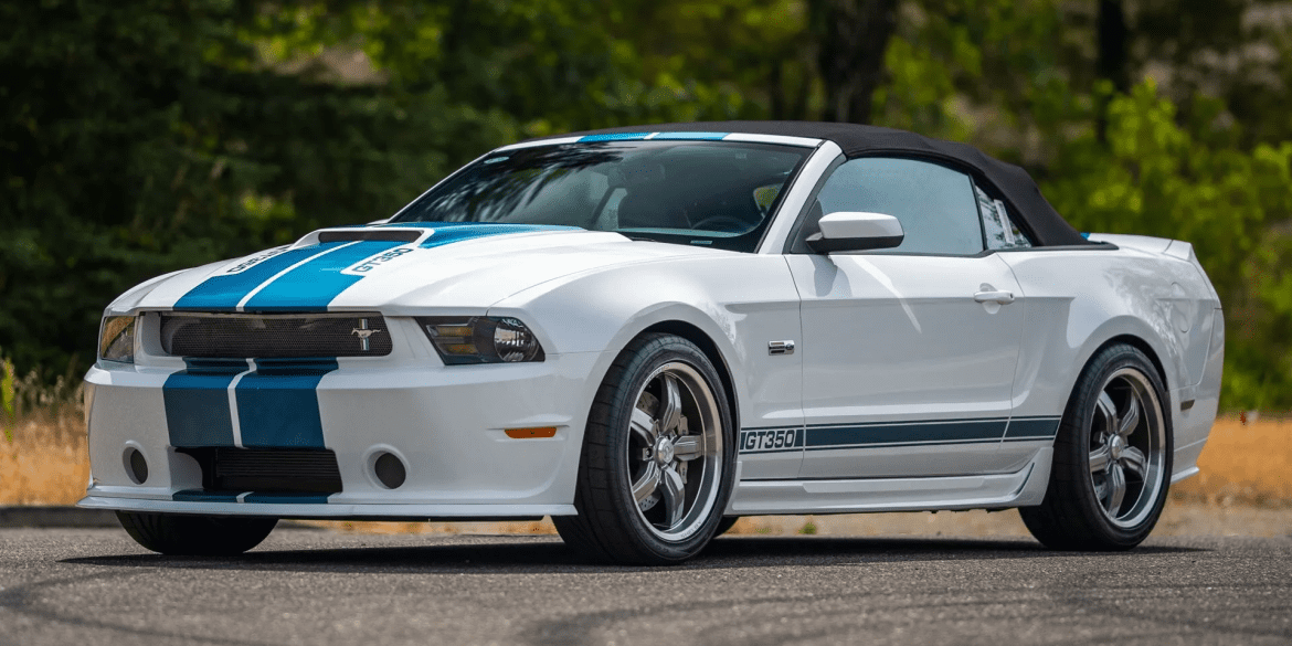 Mustang Of The Day: 2012 Ford Mustang Shelby GT350 Convertible