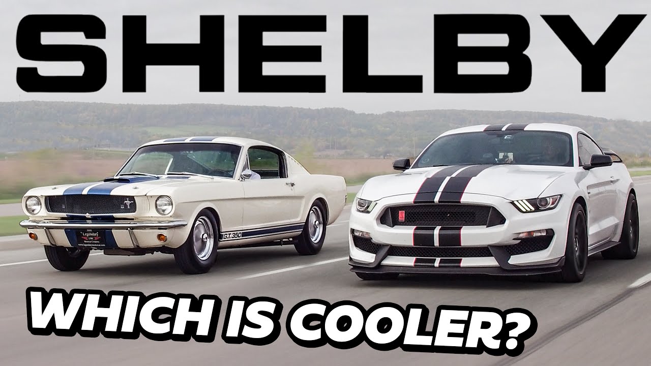 2020 Ford Mustang Shelby GT350R vs 1965 Ford Mustang Shelby GT350